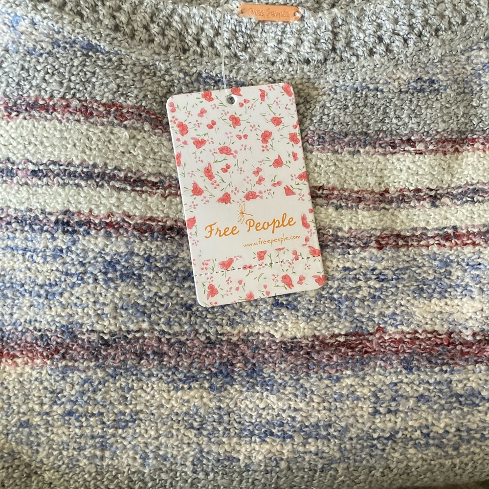 Free People Saturn Poncho Midnight Canyon Combo - Picture 4 of 6